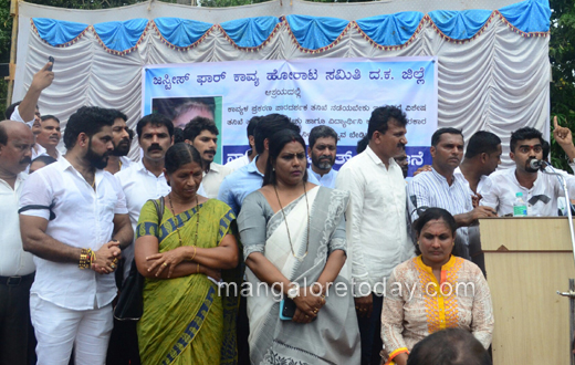 Justice for Kavaya committe protest